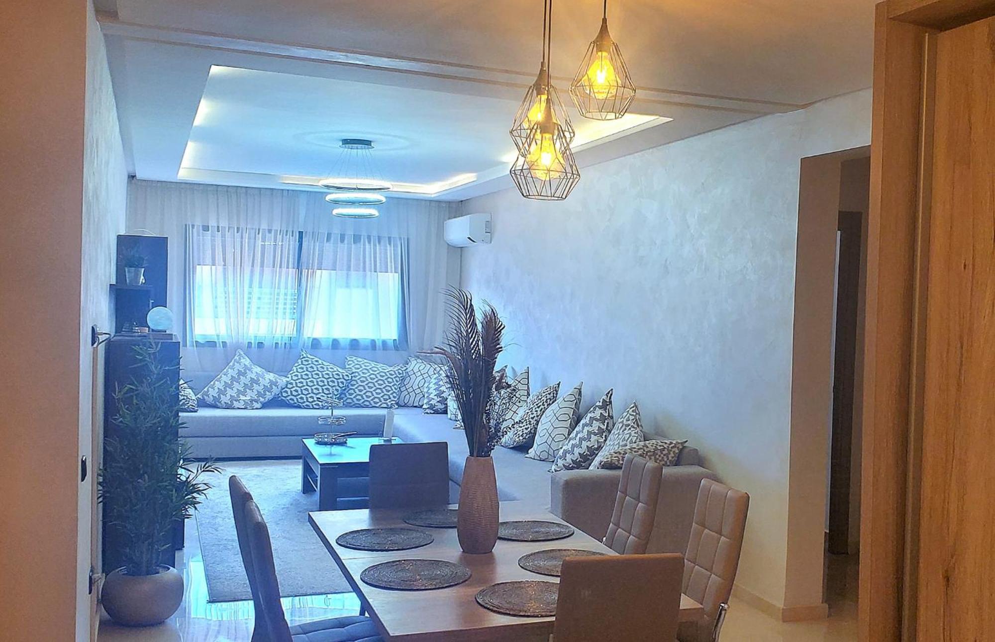 Super Appartement Haut Standing Ensoleille Gare Marrakesh Ngoại thất bức ảnh